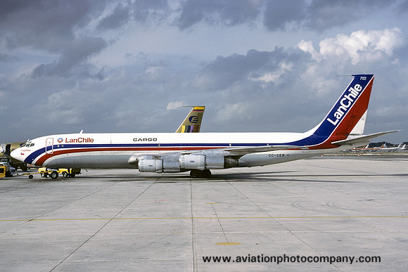 LAN Chile Cargo Boeing 707-385C CC-CEB (1987)