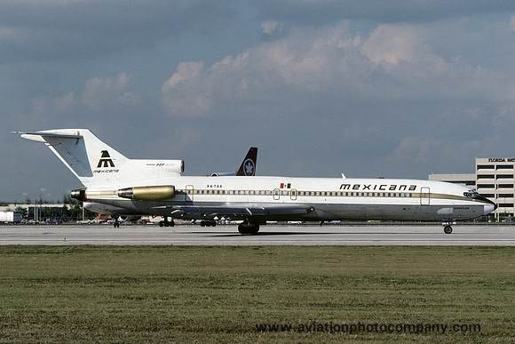 Mexicana Boeing 727-264 XA-TAA (1986)
