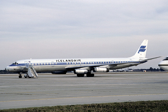 Icelandair Douglas DC-8-63 TF-FLB (1986)
