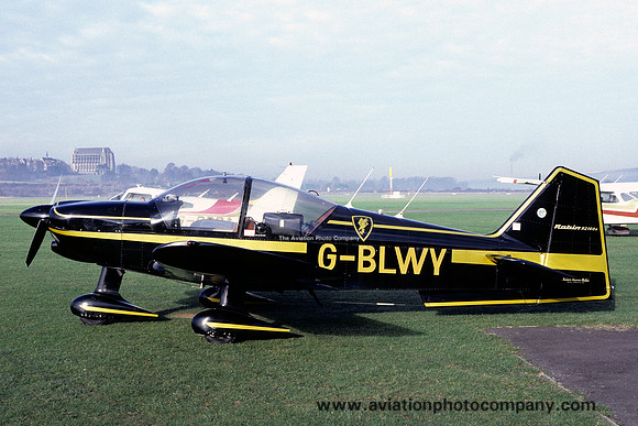 Robin R.2160D Acrobin G-BLWY at Shoreham (1985)