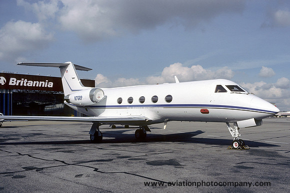 General Transportation Corporation Gulfstream III N75RP at Luton (1984)