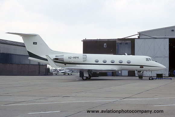 Petromin-Mobil Oil Gulfstream II HZ-MPM (1984)