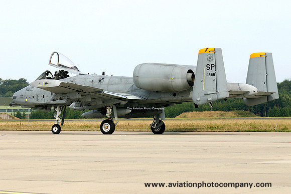 USAF 52nd Fighter Wing 81st Fighter Squadron Fairchild A-10A Thunderbolt 81-0956/SP (2006)