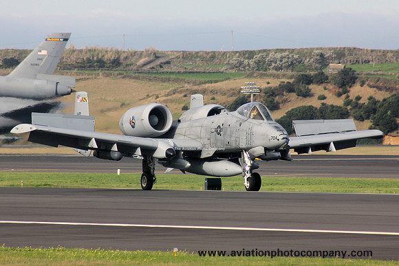 USAF Maryland Air National Guard 104th Fighter Squadron Fairchild A-10C Thnderbolt 78-0704/MD at Lajes (2017)