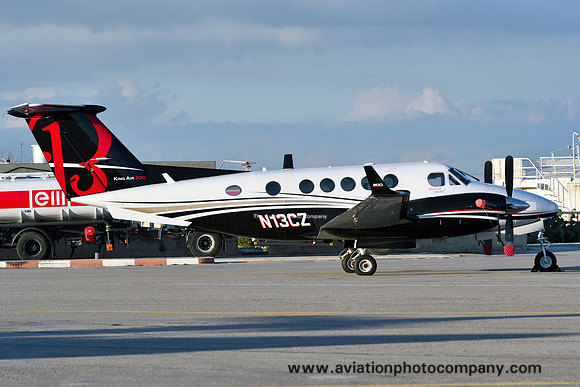 AAero Inc Trustee Beech King Air 200 N13CZ at Malta Luqa IAP (2017)