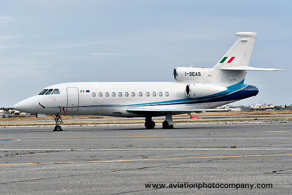 Soc SNAM SpA/Servisi Aerei SpA Dassault Falcon 900EX I-SEAS at Malta Luqa (2017)