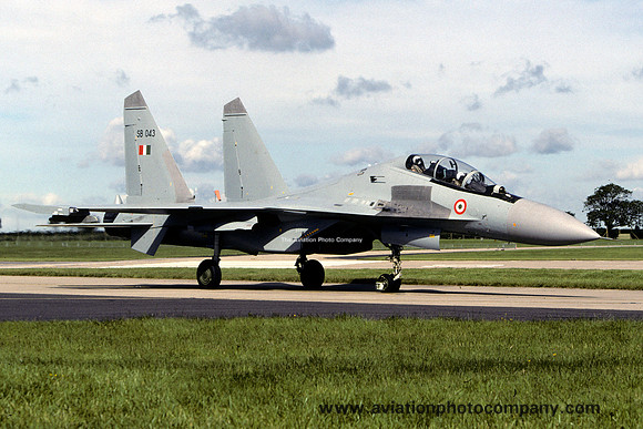 Indian Air Force 30 Squadron Sukhoi Su-30MKI SB043 (2007)