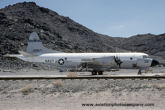 US Navy Pacific Missile Test Center Lockheed EP-3A Orion 149671 (1991)