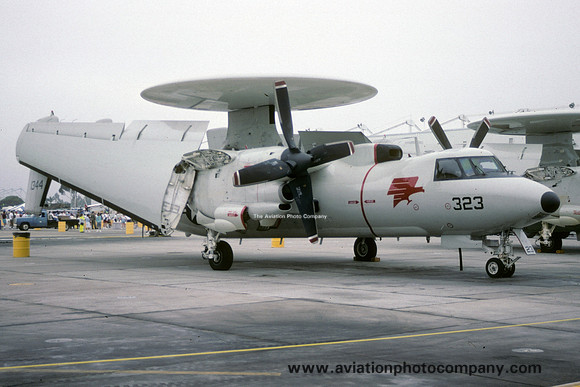 US Navy VAW-110 Grumman E-2C Hawkeye 161344/NJ-323 (1991)