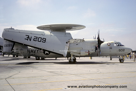 US Navy VAW-116 Grumman E-2C Hawkeye 160699/NE-602 (1991)
