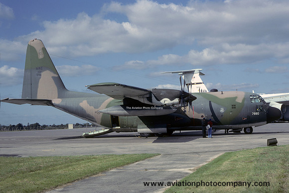USAF 314th Tactical Airlift Wing Lockheed C-130E Hercules 63-7880 (1981)