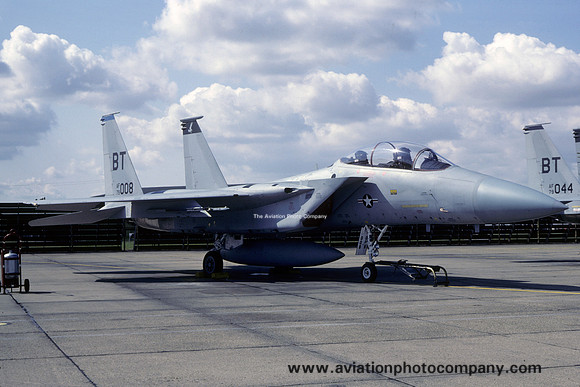 USAF 36th Tactical Fighter Wing 524th Tactical Fighter Squadron McDonnell Douglas F-15C Eagle 79-0008/BT (1981)