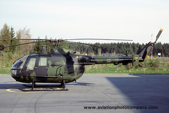 German Army MFS10 MBB Bo105M 80+93 (1991)