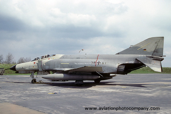 German Air Force JG71 McDonnell F-4F Phantom 38+61 (1991)