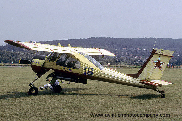 Soviet Air Force DOSAAF PZL Wilga 16 (1990)