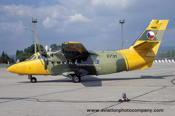 Czech Air Force LET L-410UVP 731 (1990)