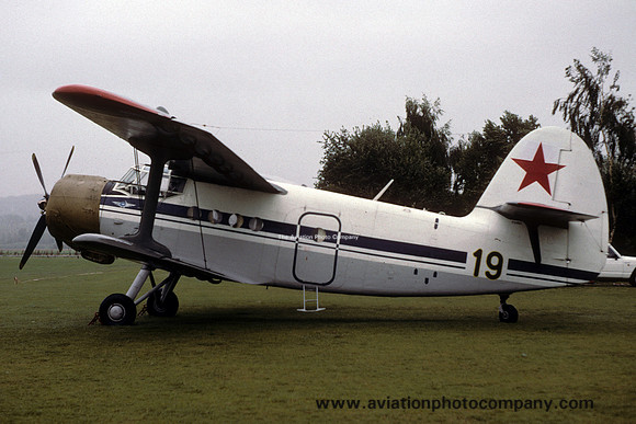 Soviet Air Force DOSAAF Antonov An-2 19 (1990)