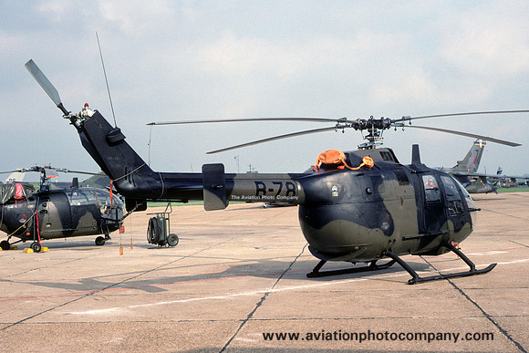 Dutch Air Force 299 Squadron MBB Bo105C B-78 (1991)
