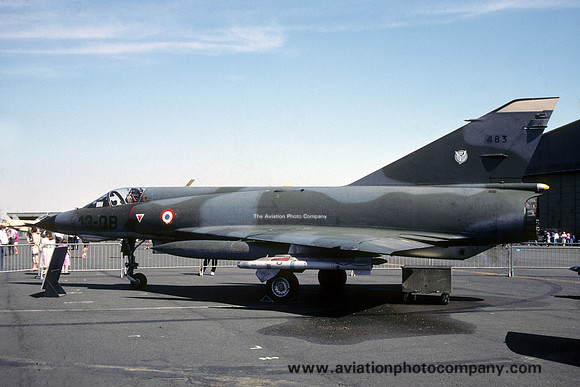 French Air Force EC1/13 Dassault Mirage 3E 483/13-QB (1991)
