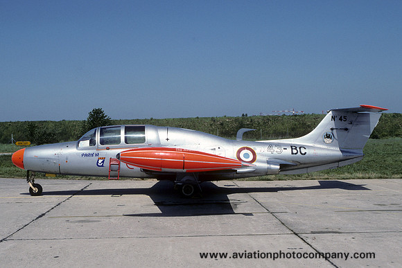 French Air Force ETE 43 Morane Saulnier MS.760 Paris 45/43-BC (1991)