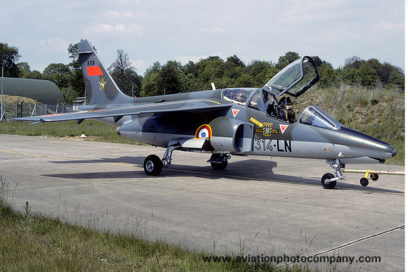 French Air Force GE314 Dassault Alpha Jet E59/314-LN (1991)