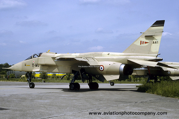French Air Force EC 2/11 Sepecat Jaguar A A61/11-MG (1991)