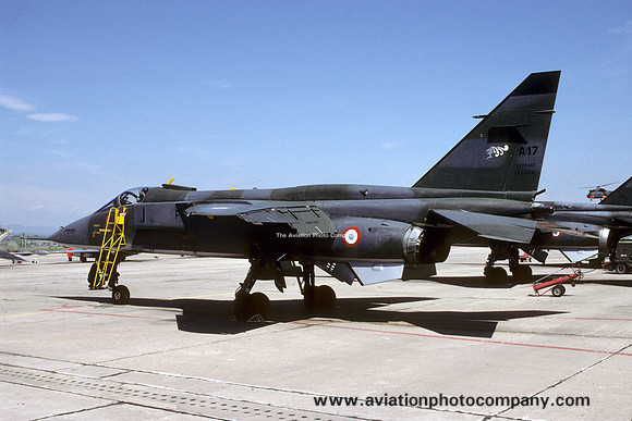 French Air Force EC 7 Sepecat Jaguar A A17 (1991)