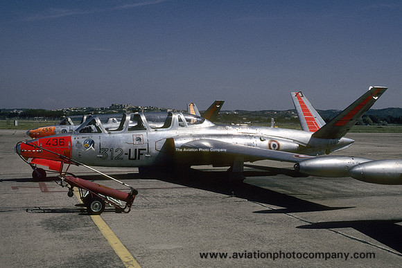 French Air Force GI312 Fouga CM.170 Magister 436/312-UF (1991)