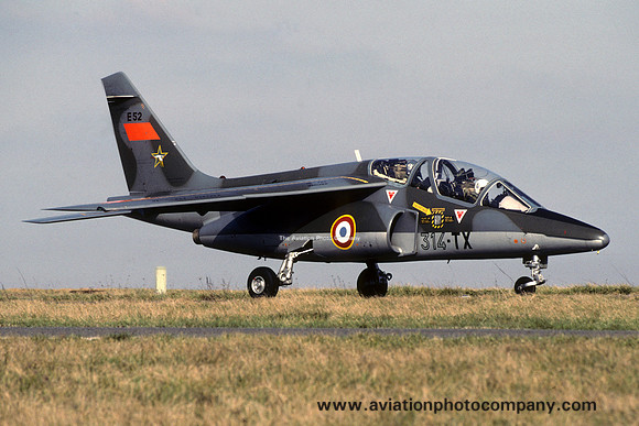 French Air Force GE314 Dassault Alpha Jet E52/314-TX (1991)