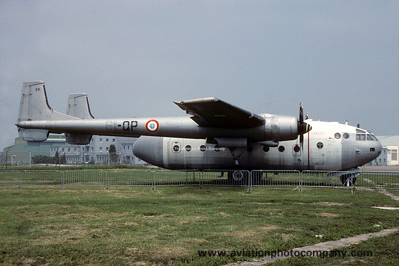 French Air Force Nord 2501 Noratlas 29 displayed at Orleans (1991)