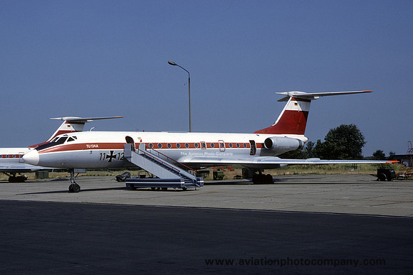 German Air Force FBSS Tupolev Tu-134A 11+12 (1991)