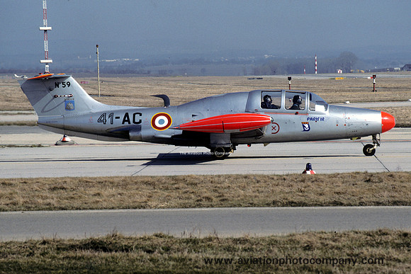 French Air Force ETE43 Morane Saulnier MS.760 Paris 59/41-AC (1991)