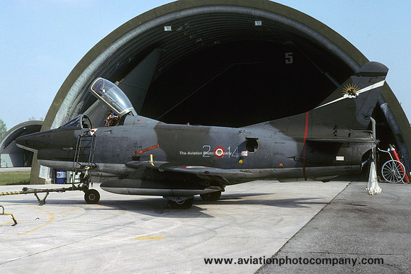 Italian Air Force 2 Stormo FIAT G-91R MM6416/2-14 (1991)