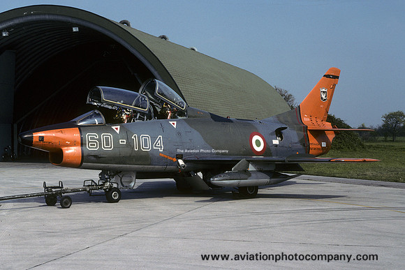 Italian Air Force 60 Stormo FIAT G-91T MM54404/60-104 (1991)