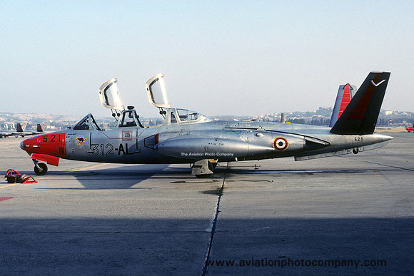 French Air Force GI312 Fouga CM.170 Magister 521/312-AL (1991)