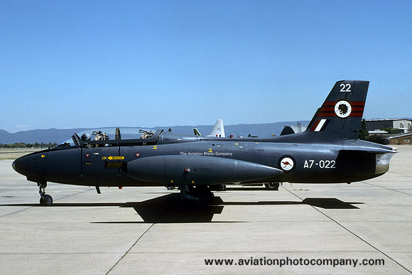 RAAF 25 Squadron Aermacchi MB-326H A7-022 (1991)