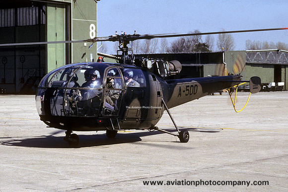 Dutch Air Force 298 Squadron Sud Alouette III A-500 (1991)