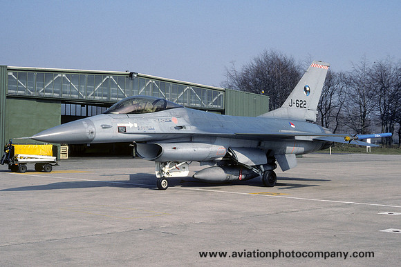 Dutch Air Force 311 Squadron GD F-16A Fighting Falcon J-622 (1991)