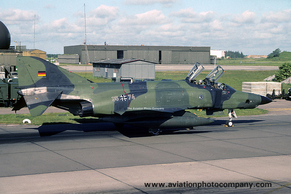 German Air Force AKG52 McDonnell RF-4E Phantom 35+74 (1990)