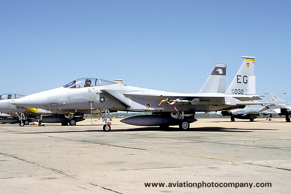 USAF 33rd Tactical Fighter Wing 59th Tactical Fighter Squadron McDonnell Douglas F-15A Eagle 76-0032/EG (1986)