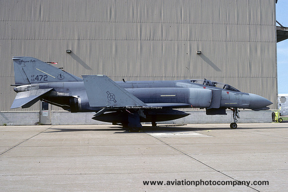 USAF New York Air National Guard 136th Fighter Interceptor Squadron McDonnell F-4D Phantom 66-7472 (1987)