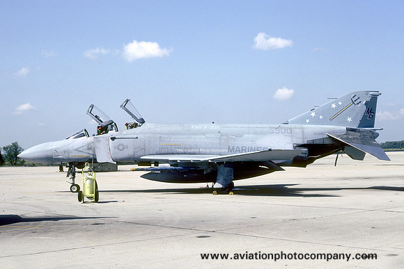 US Marines VMFA-321 McDonnell F-4S Phantom 155900/MG-12 (1987)