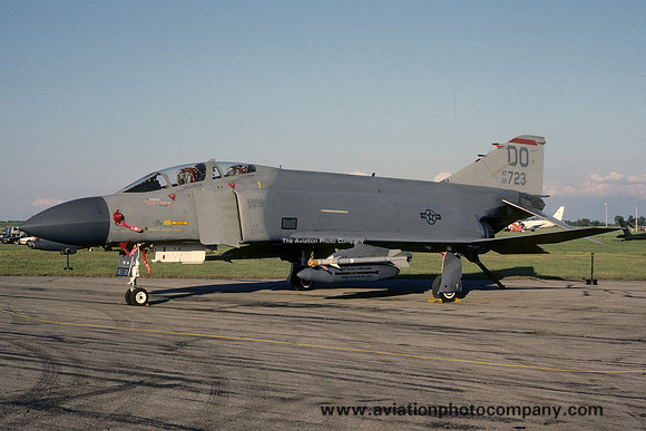 USAF AFRes 89th Tactical Fighter Squadron McDonnell F-4D Phantom 66-7723/DO (1987)