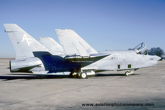 US Navy VFP-206 Chance RF-8G Crusader 146882/AF-702 (1987)