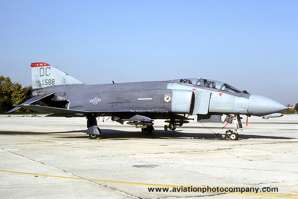 USAF District of Colombia Air National Guard 121st Tactical Fighter Squadron McDonnell F-4D Phantom 66-7588/DC (1987)