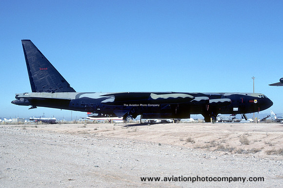 USAF Boeing B-52D Stratofortress 55-0105 at MASDC Davis Monthan (1983)