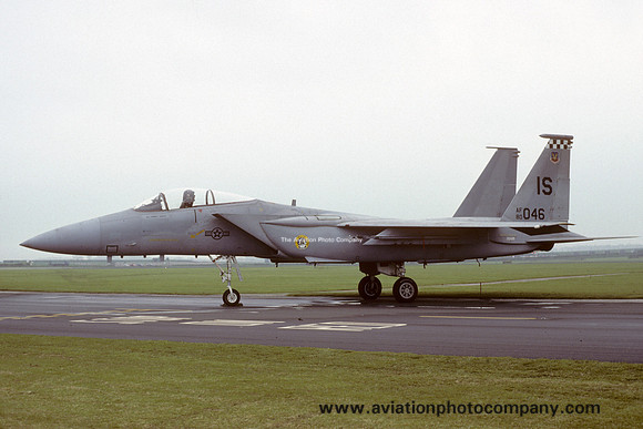 USAF 57th Fighter Interceptor Squadron McDonnell Douglas F-15C Eagle 80-0046/IS (1988)
