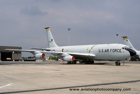 USAF 9th Strategic Reconnaissance Wing Boeing KC-135Q Stratotanker 58-0077 (1988)