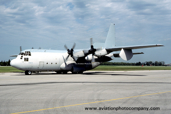 USAF Pennsylvania Air National Guard 193rd Special Operations Squadron Lockheed EC-130E 63-7869 (1988)