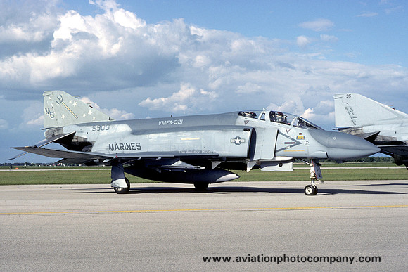 US Marines VMFA-321 McDonnell F-4S Phantom 155900/MG-12 (1988)